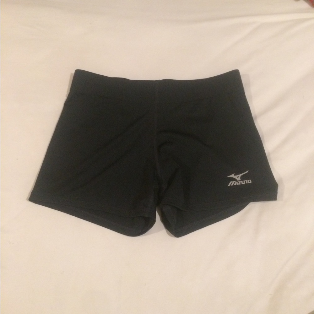 Black Mizuno Volleyball Shorts/ Spandex